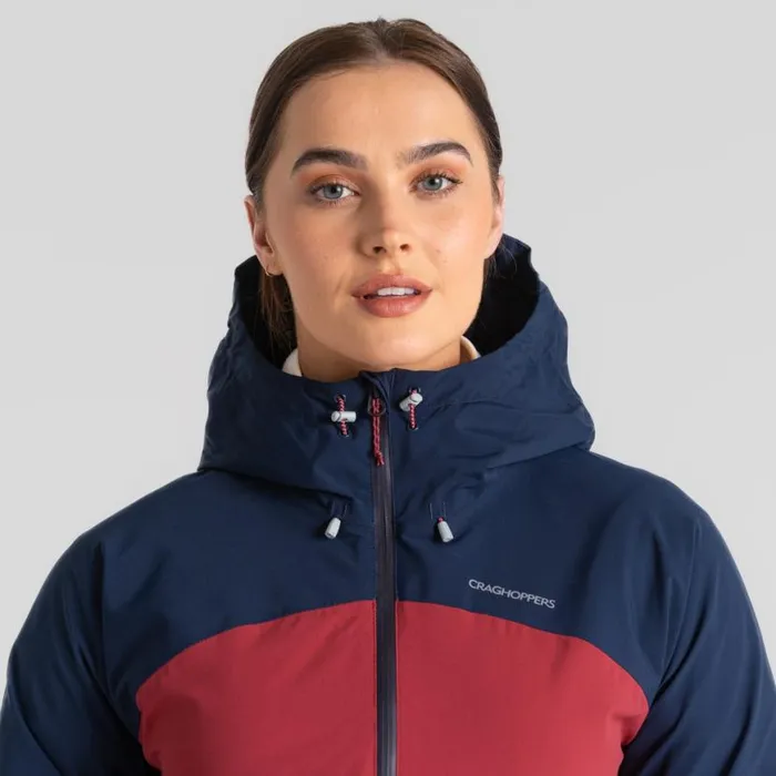 Womens Waterproof Jackets Craghoppers Aisling Waterproof Jacket Mulberry Jam Blue Navy Womens Waterproof Jackets Craghoppers Aisling Waterproof Jacket Mulberry Jam Blue Navy