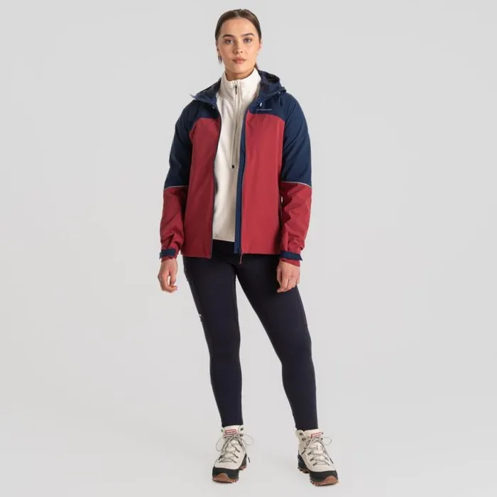 Womens Waterproof Jackets Craghoppers Aisling Waterproof Jacket Mulberry Jam Blue Navy Womens Waterproof Jackets Craghoppers Aisling Waterproof Jacket Mulberry Jam Blue Navy