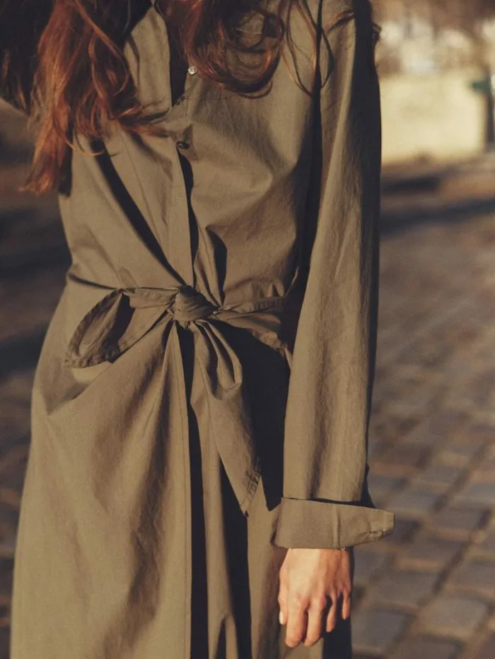 Xirena Army Green Mccallister Dress Women Dresses