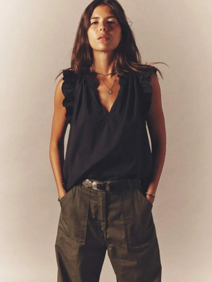 Xirena Black Bex Top Women Tops