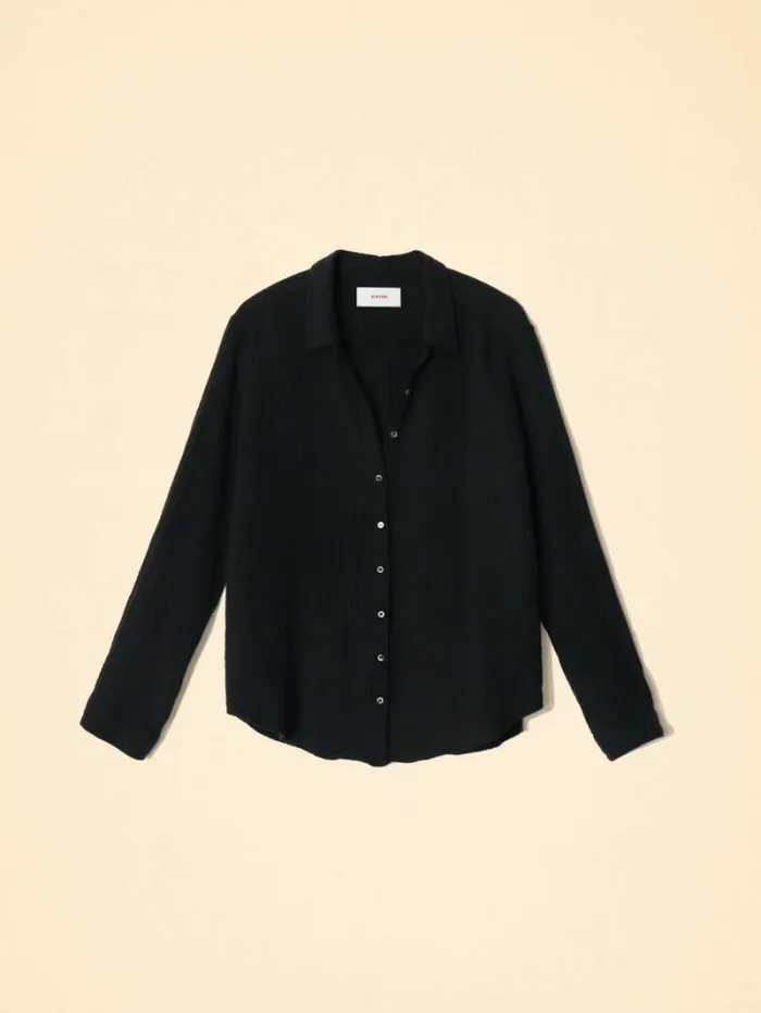 Xirena Black Scout Shirt Women Shirts