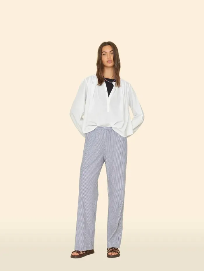 Xirena Blue Ink Piper Pant Women Pants and Jumpsuits