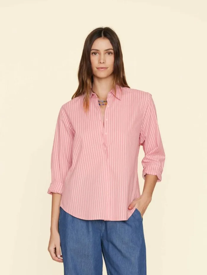 Xirena Cameo Rose Quinn Shirt Women Shirts