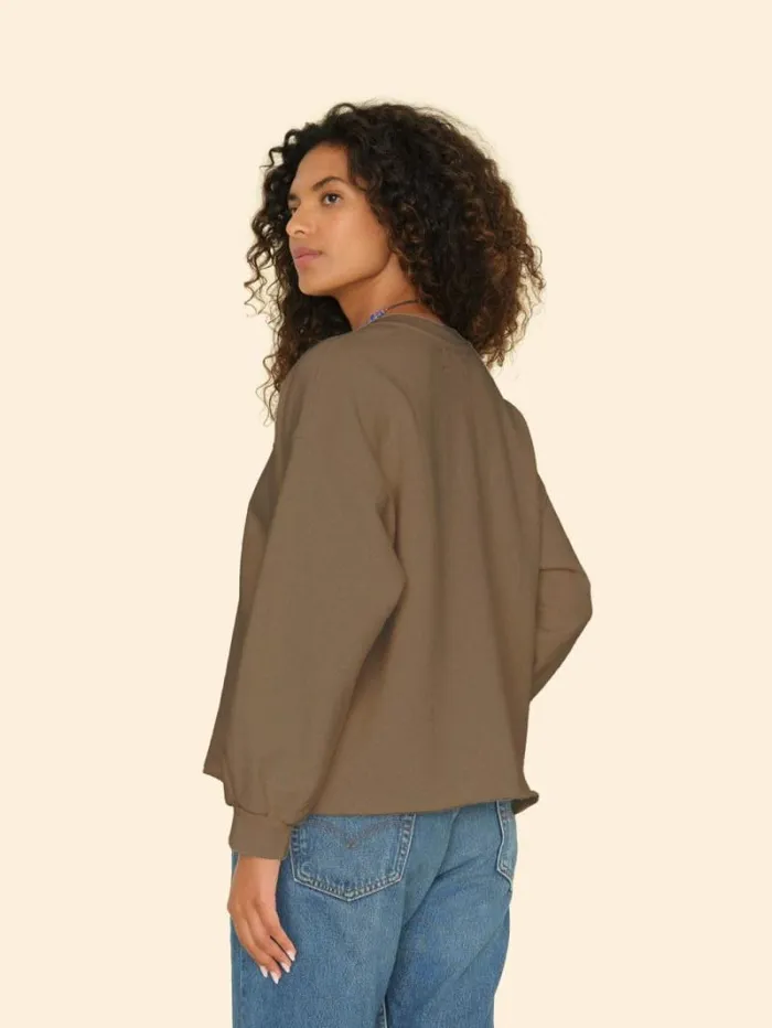 Xirena Clover Green Honor Sweatshirt Women Sweats and Tees