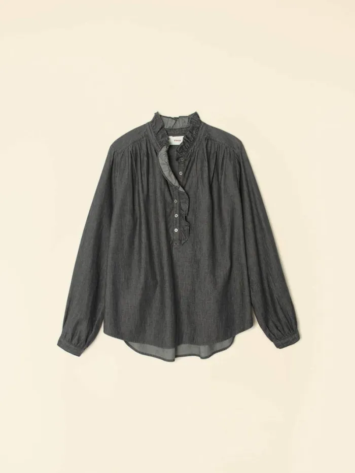 Xirena Graphite Caspian Top Women Tops
