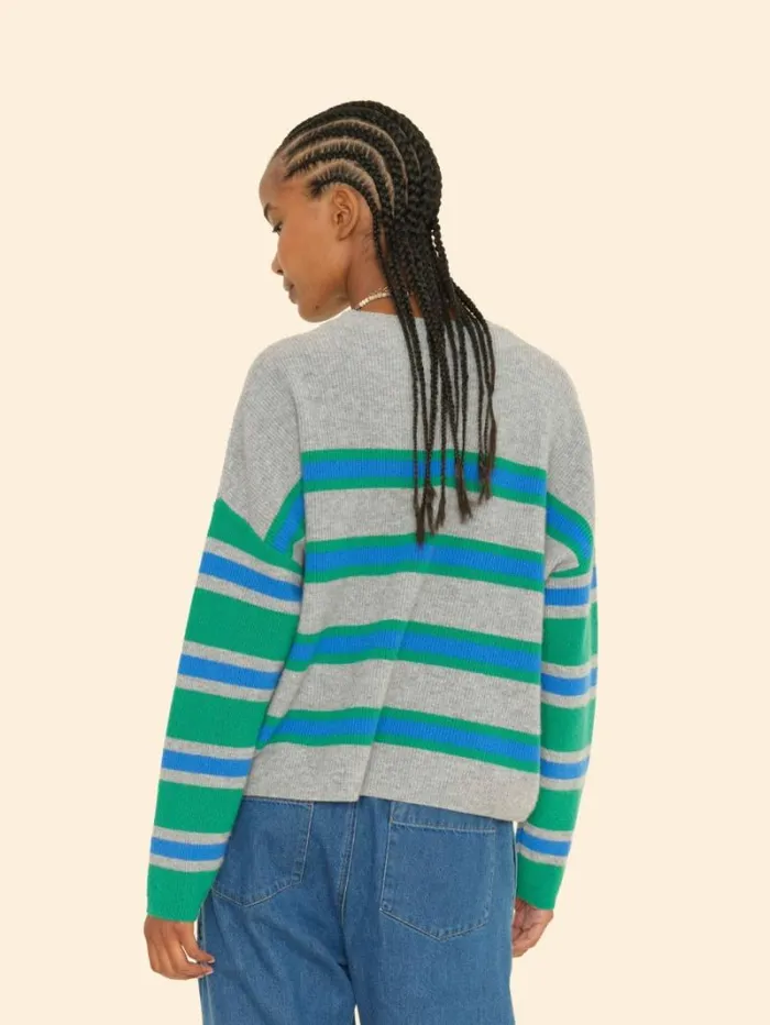 Xirena Oyster Green Lela Sweater Women Sweaters and Jackets