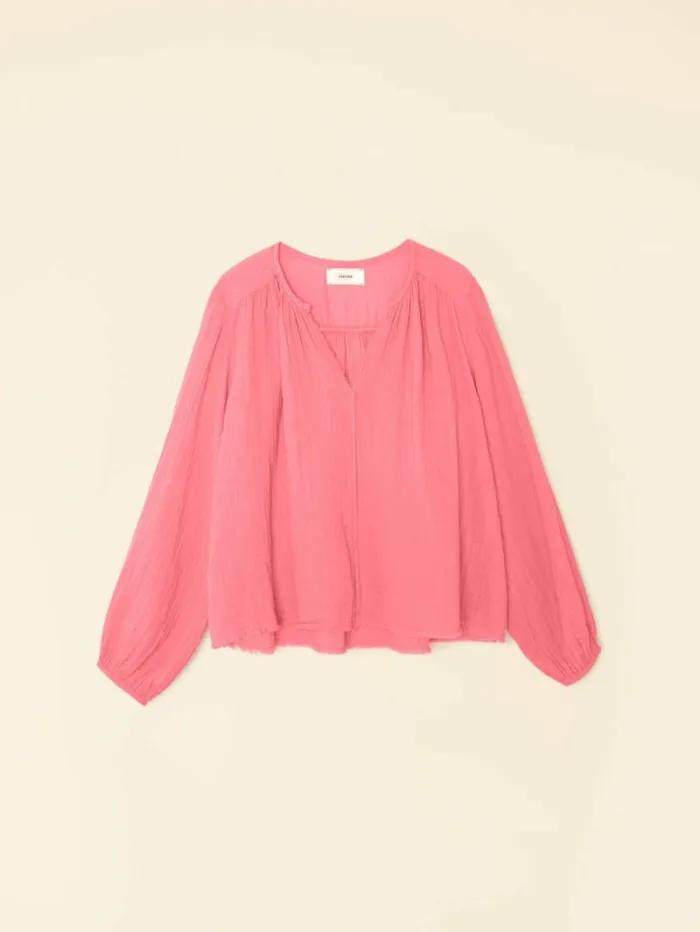 Xirena Pink Charm Hortense Top Women Tops