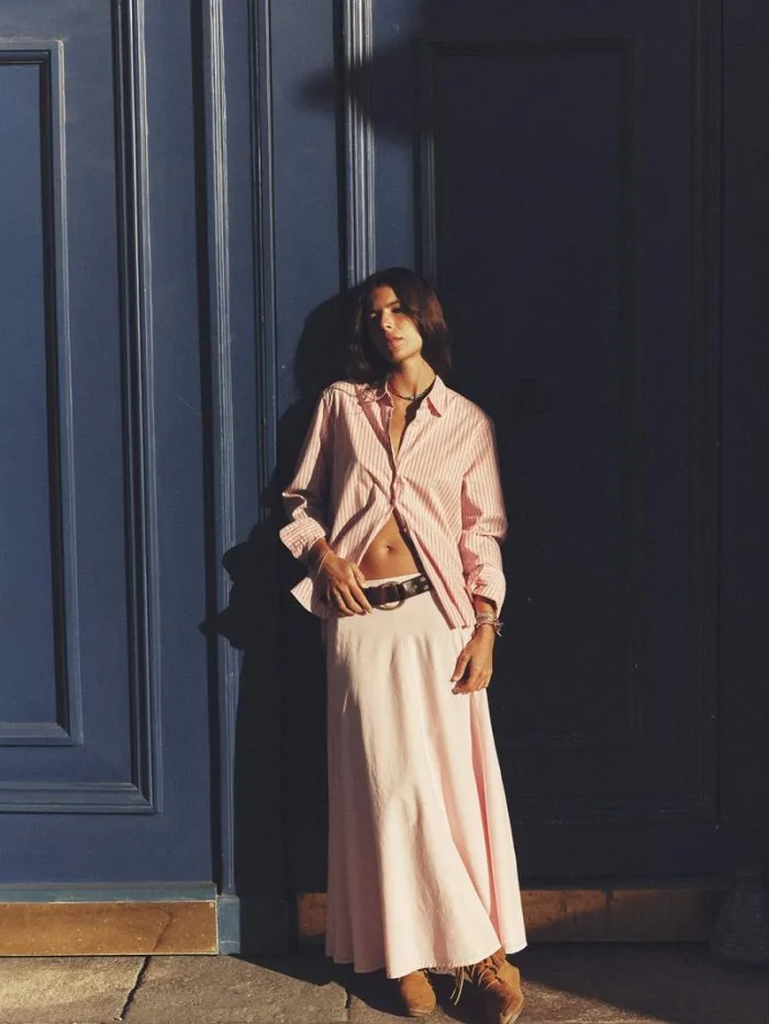 Xirena Pink Dew Stela Skirt Women Skirts