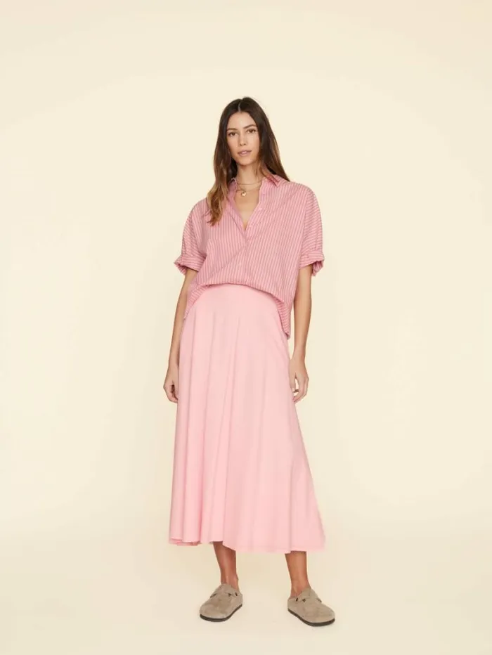Xirena Pink Dew Stela Skirt Women Skirts
