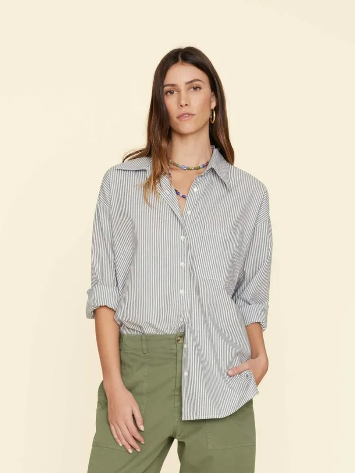 Xirena Sage White Sydney Shirt Women Shirts