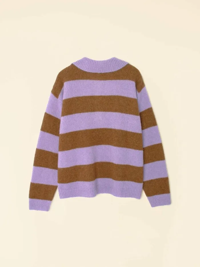 Xirena Violet Rust Benton Sweater Women Sweaters and Jackets
