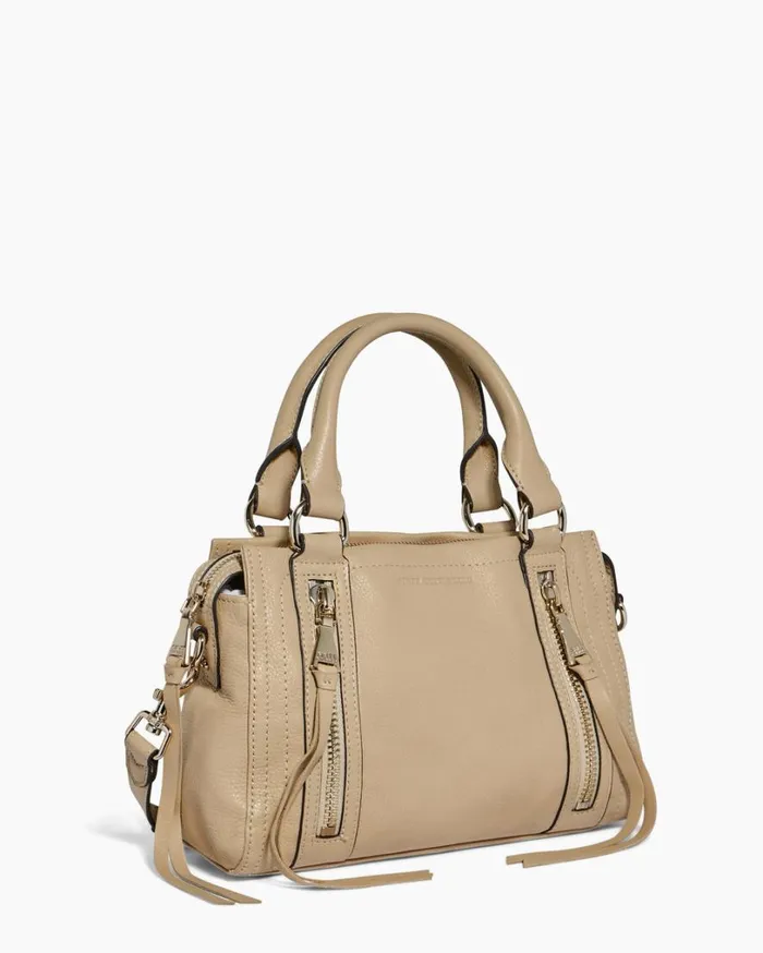 Zip Me Up Mini Satchel Camel Women Aimee Kestenberg Satchels