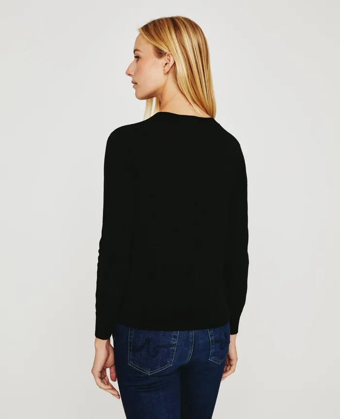 Zuri Crew True Black Women AG Jeans Tops and Shirts Zuri Crew True Black Women AG Jeans Tops and Shirts